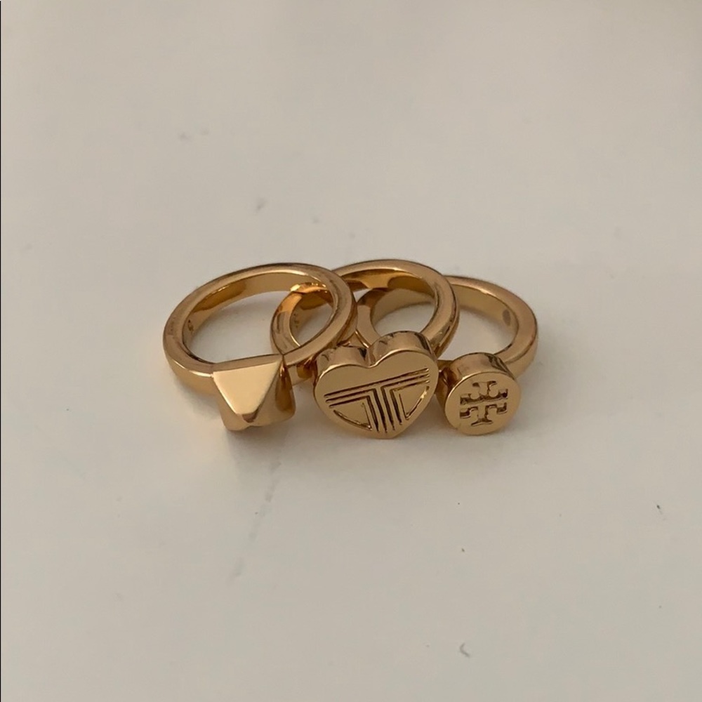 Tory Burch rings